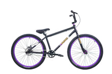 Load image into Gallery viewer, R4 Pro 26&quot; Complete 6061 Aluminum Retro BMX Bicycle Looptail Design Matte Black W/ Purple Wheels
