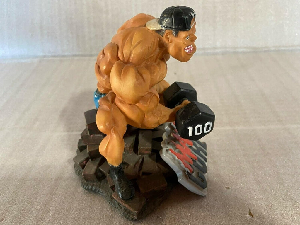 MAX Curl Xtreme Figurine Bodybuilding Weightlifting Collectible Statue Sculpture 5” Tall - R4 Products