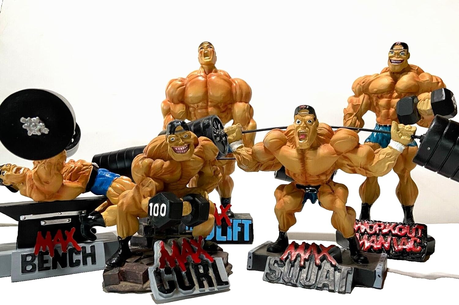 Max Bench ベンチプレス ボディービルダー フィギュア 人形