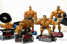 Load image into Gallery viewer, Xtreme Workout Figurine Bodybuilding Weightlifting Collectible Statues, 5 Piece Set

