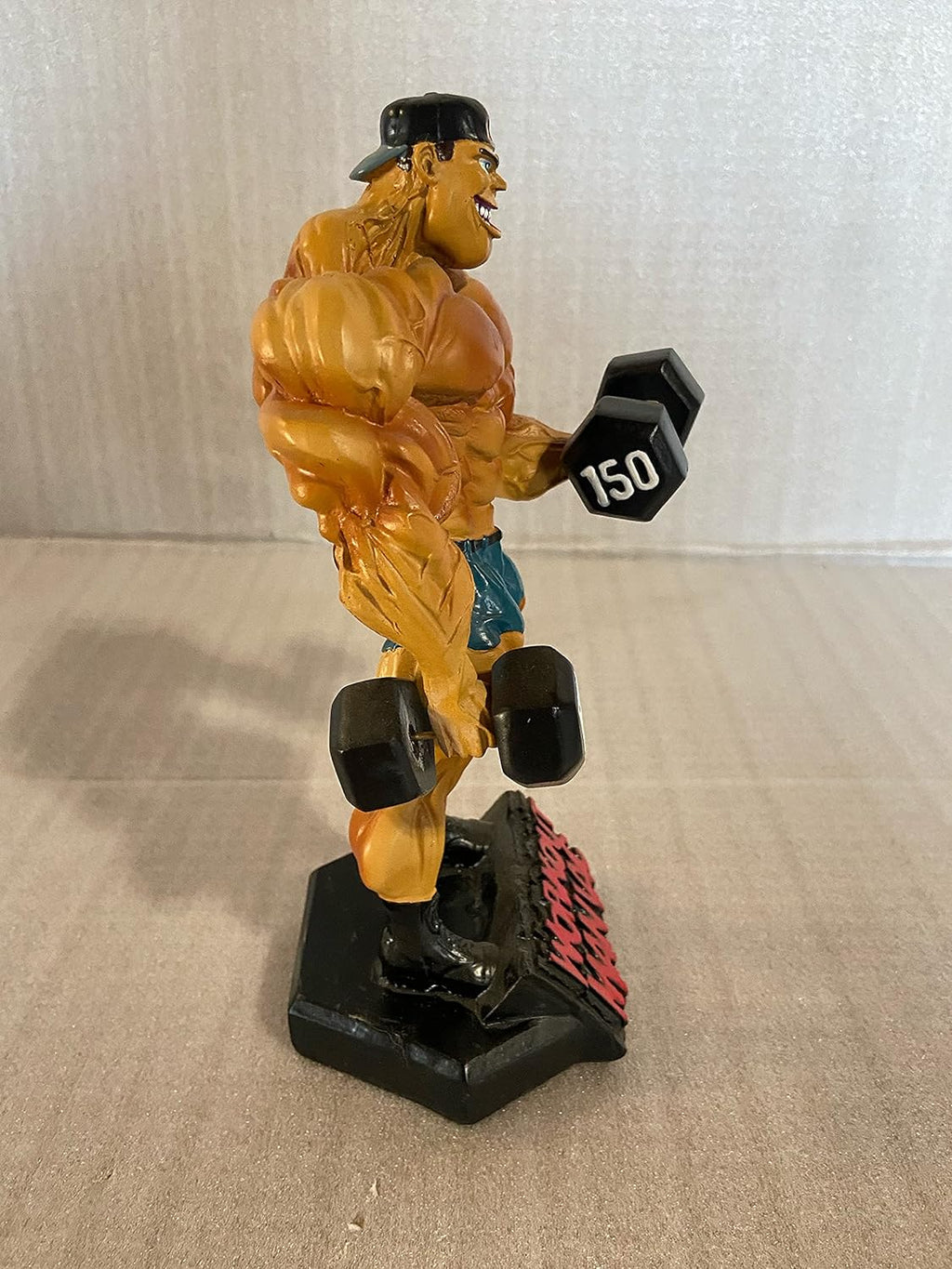 New Workout Maniac Xtreme Figurine Bodybuilding Weightlifting Collectible Statue sculpture 11″ Tall - R4 Products