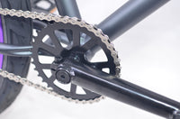 
              R4 Pro 26" Complete 6061 Aluminum Retro BMX Bicycle Looptail Design Matte Black W/ Purple Wheels
            