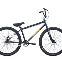 R4 Pro 26" Complete 6061 Aluminum Retro BMX Bicycle Looptail Design Matte Black W/ Black Wheels