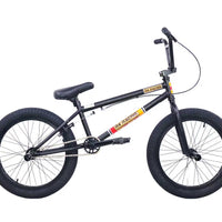 R4 Complete 20 Inch BMX Bicycle Stunt Freestyle Matte Black W/ Black Wheels Included Pegs