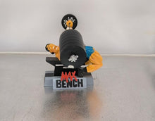 Load image into Gallery viewer, Xtreme Workout Max Bench Figurine Bodybuilding Weightlifting Collectible Statue 12x12x6
