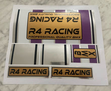 Cargar imagen en el visor de la galería, R4 decals for BMX Bicycles and Frames
