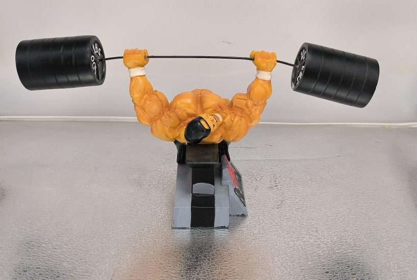 Xtreme Workout Max Bench Figurine Bodybuilding Weightlifting Collectib ...