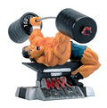 Xtreme Workout Max Bench Figurine Bodybuilding Weightlifting Collectible Statue 12x12x6 - R4 Products