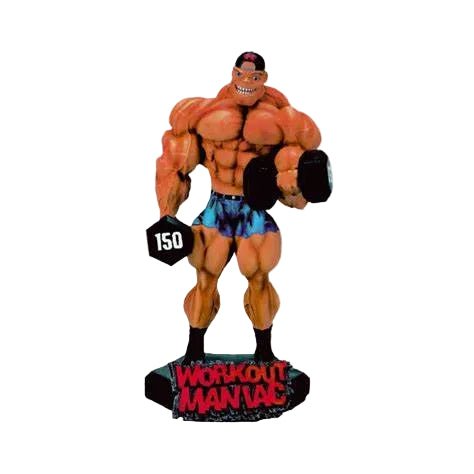 New Workout Maniac Xtreme Figurine Bodybuilding Weightlifting Collectible Statue sculpture 11″ Tall - R4 Products