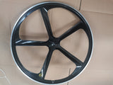 Premium 29 ″ BMX CNC 5-Spoke Juego de ruedas selladas de bicicleta de aleación, Blanco