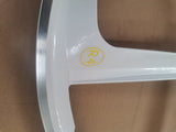 29″ BMX CNC 5-Spoke 10 Speed Fast Ripper Alloy Bicycle Sealed Wheel set, White