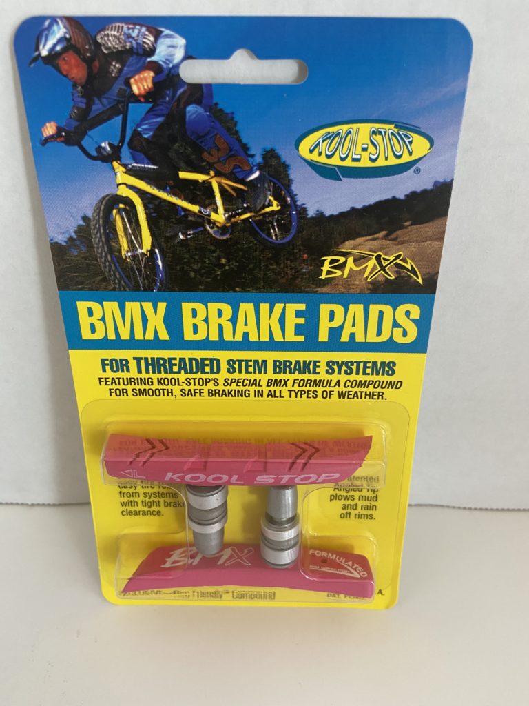 Kool Stop Bicycle BMX Pastillas de freno roscadas para V-brake Rosa (PAR)