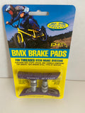 Kool Stop Bicycle BMX Threaded brake pads for V-brake Purple (PAIR)