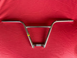 R4 BMX Four Piece 4130 Chromoly Handlebar 9.5" Rise, Chrome