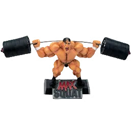 MAX Squat Xtreme Figurine Bodybuilding Weightlifting Collectible Statue Sculpture 14″ Wide x 6′’Tall - R4 Products