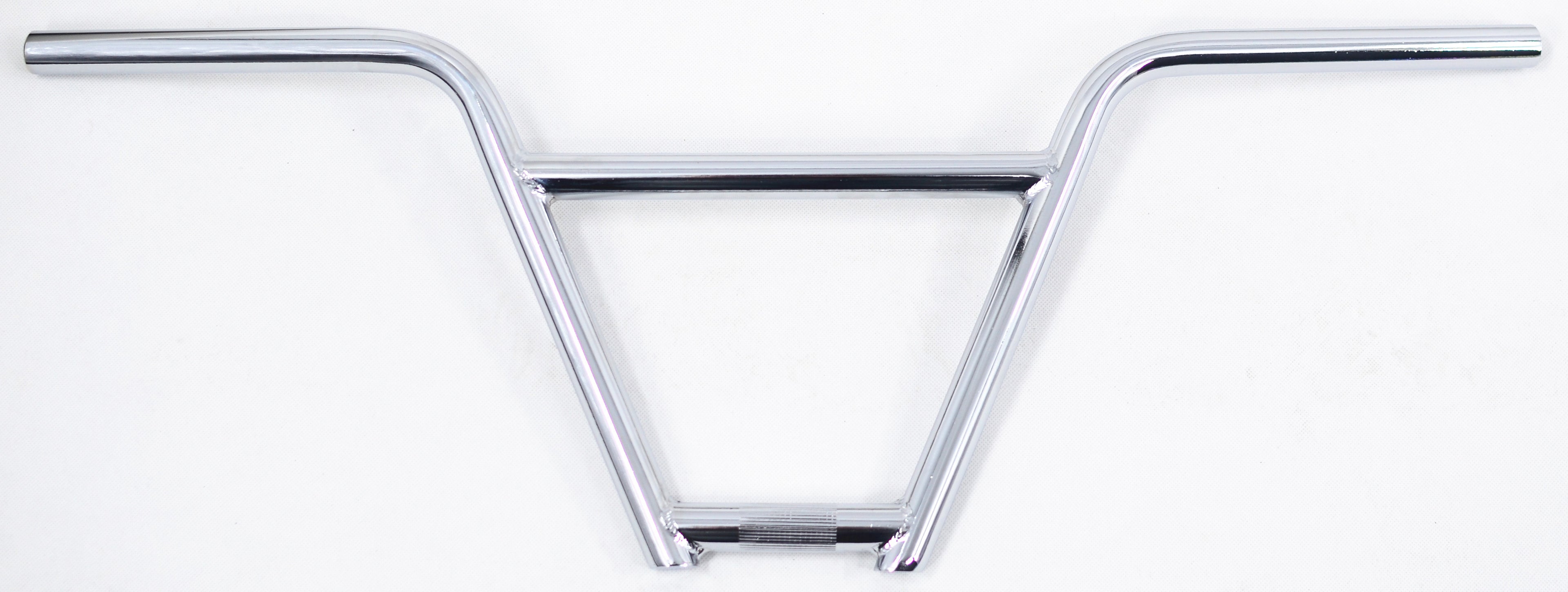 R4 BMX Four Piece 4130 Chromoly Handlebar 9.5" Rise, Chrome
