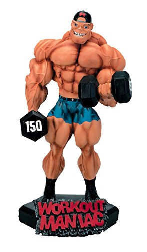 New Workout Maniac Xtreme Figurine Bodybuilding Weightlifting Collectible Statue
